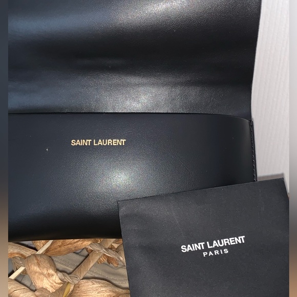 Saint Laurent 57MM Rectangle Sunglasses - Picture 3 of 5